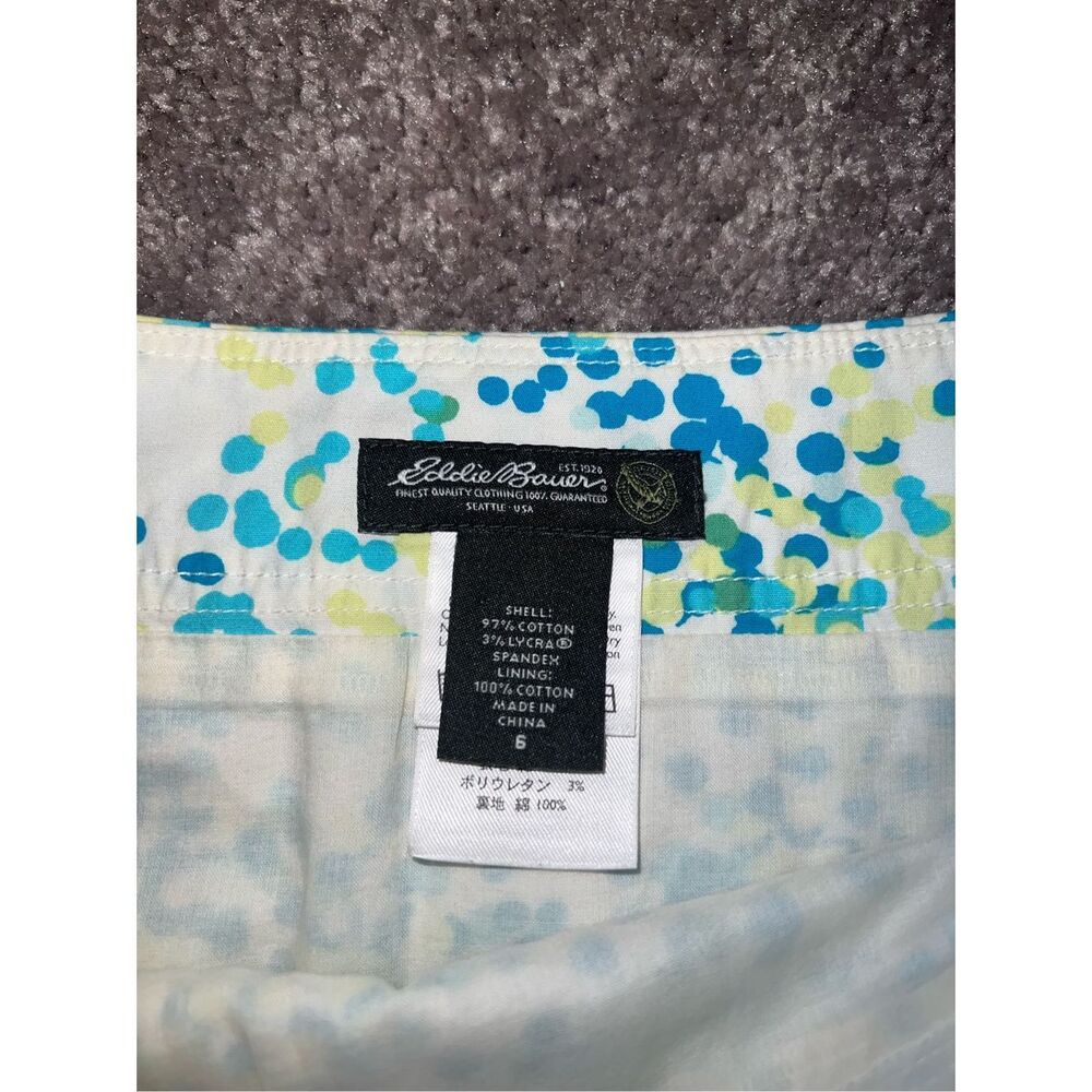 Women’s Eddie Bauer Cotton Midi Colorful Skirt 6 - Picture 2 of 5